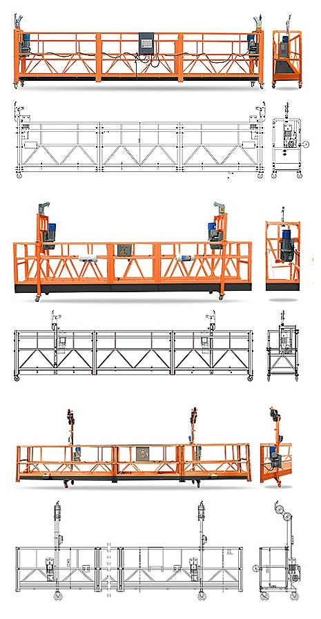 Excellent Quality Srp800 Powered Suspended Platform for Curtain Wall Installation