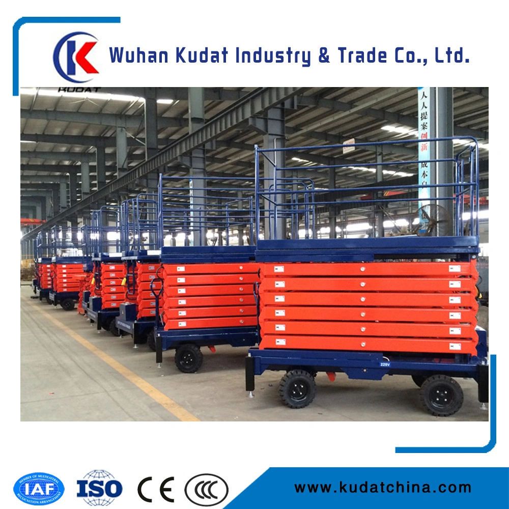 6m Electric Scissor Lift with 300kg Kdsjy0.3-6